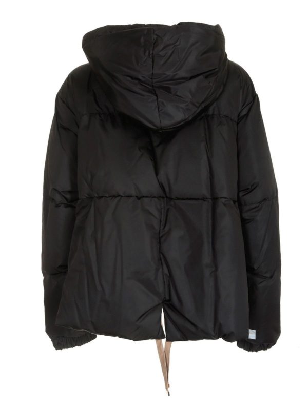 S MAX MARA: padded coats online - The Cube reversible down jacket in black