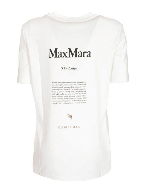 OUTLET SALE- 訳あり品など大放出 S Max 99760103650011 | ホワイト - 白 - Tシャツ Mara トップス