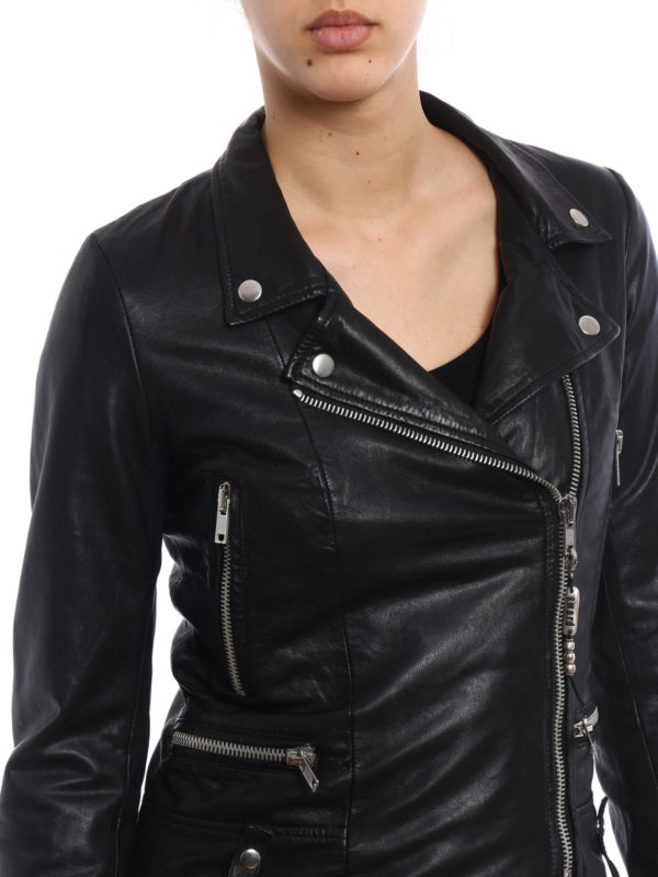 S.W.O.R.D 6.6.44 buy online Soft leather fitted jacket
