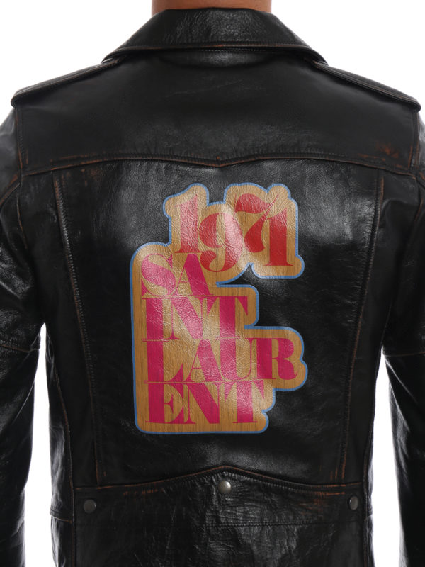 SAINT LAURENT buy online Lederjacke - Schwarz