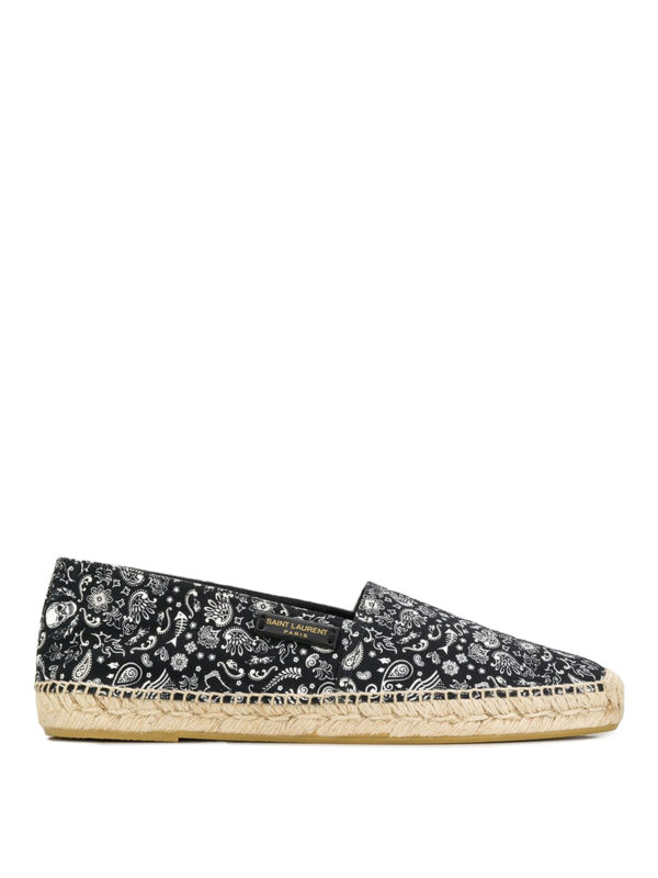 SAINT LAURENT: Espadrilles - Espadrilles - Noir
