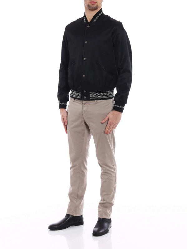SAINT LAURENT: Bombers online - Bomber - Noir
