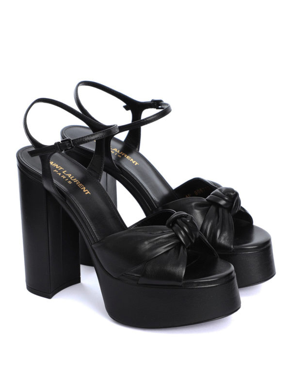 SAINT LAURENT: sandals online - Bianca platform sandals