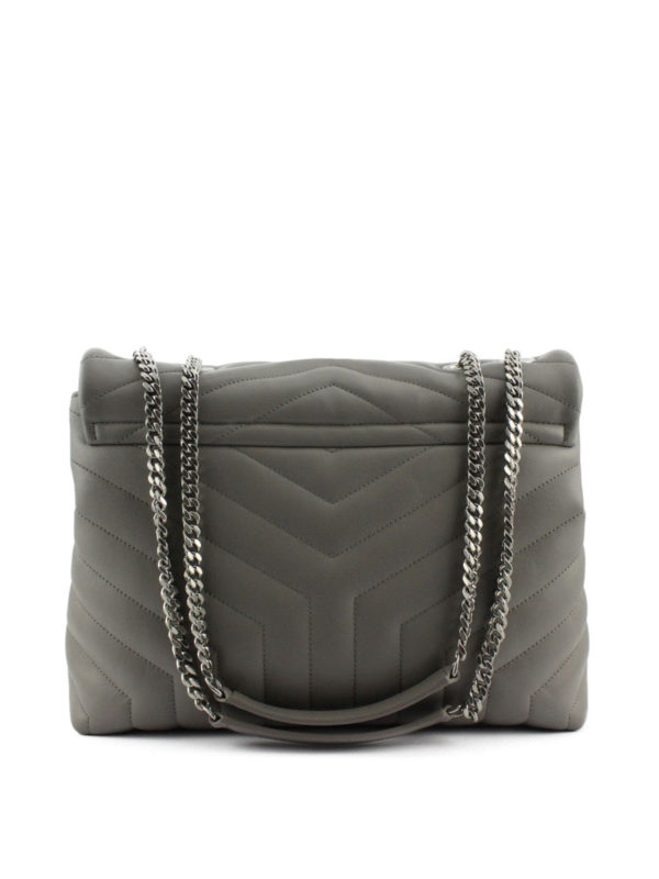 SAINT LAURENT: Bolsos de hombro online - Medium Loulou Monogram