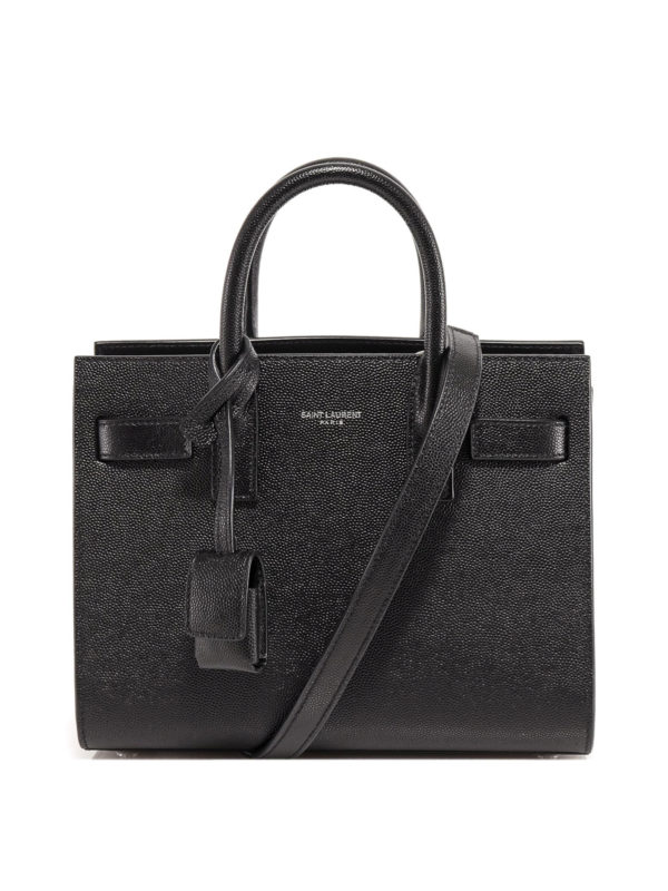 SAINT LAURENT: totes bags - Sac de jour grain de poudre tote