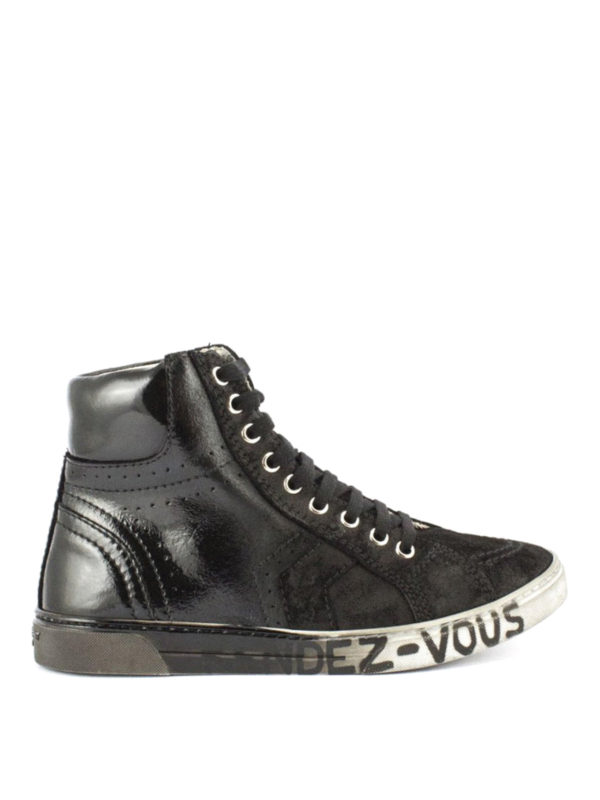 SAINT LAURENT: trainers - Rendez-vous used effect sneakers