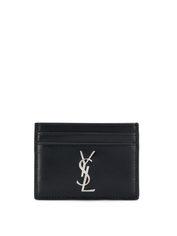 SAINT LAURENT: wallets & purses - Leather cardholder