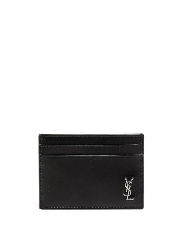 SAINT LAURENT: wallets & purses - Monogram cardholder