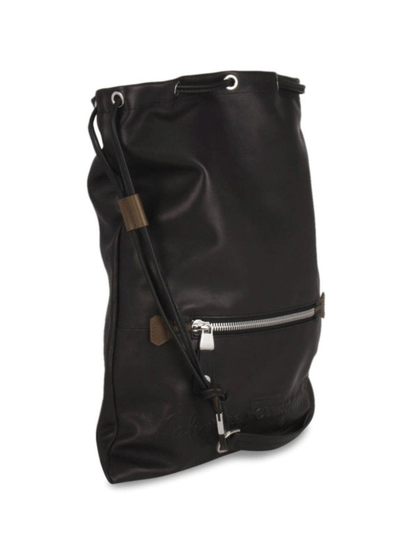 SALVATORE FERRAGAMO: backpacks online - Leather backpack