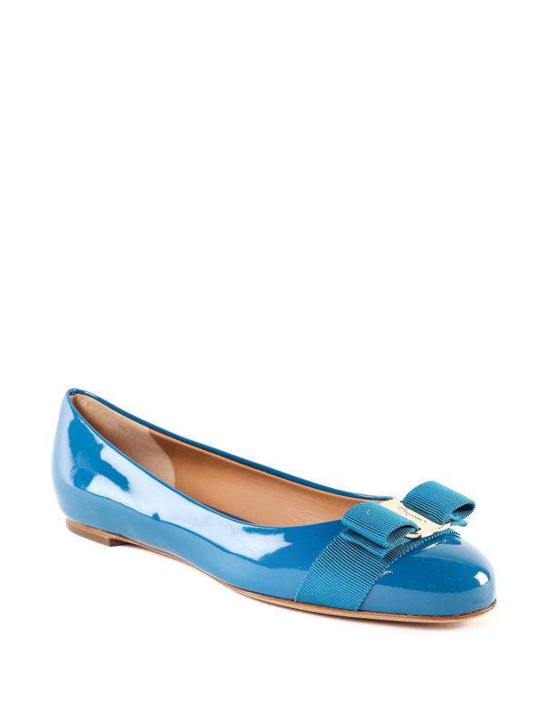 SALVATORE FERRAGAMO: Ballerinas online - Ballerinas - Hellblau