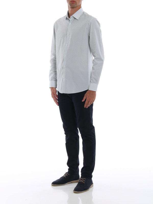 SALVATORE FERRAGAMO: Hemden online - Hemd - Gemustert