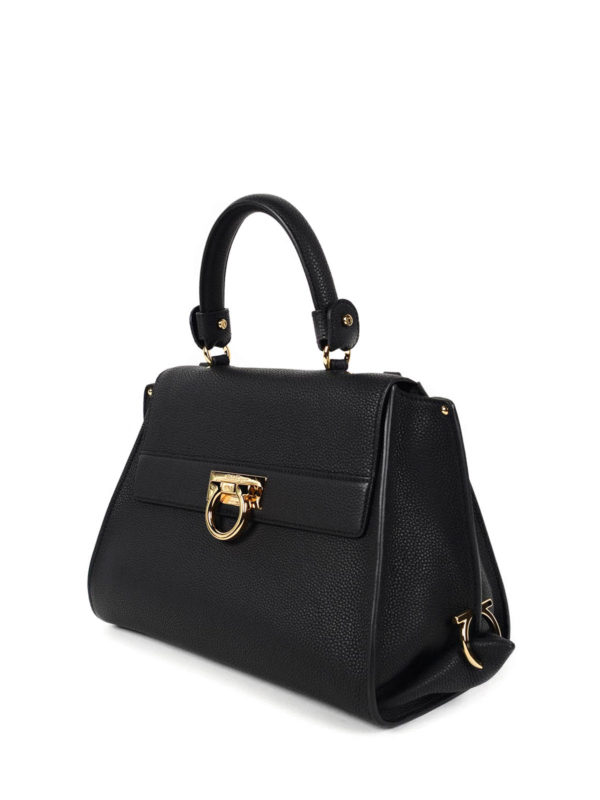 SALVATORE FERRAGAMO: shopper online - Borsa Sofia in pelle