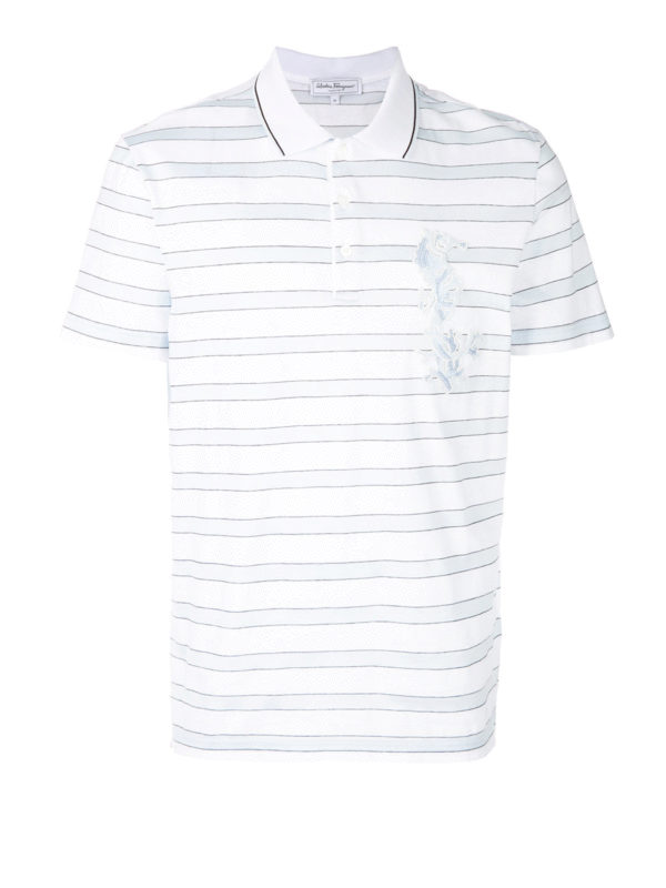 SALVATORE FERRAGAMO: ポロシャツ - ポロシャツ - ファンタジー