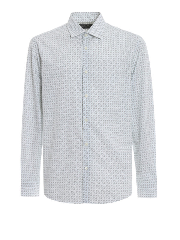 SALVATORE FERRAGAMO: Hemden - Hemd - Gemustert