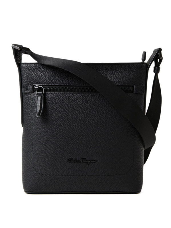 SALVATORE FERRAGAMO: Schultertaschen - Schultertasche - Schwarz