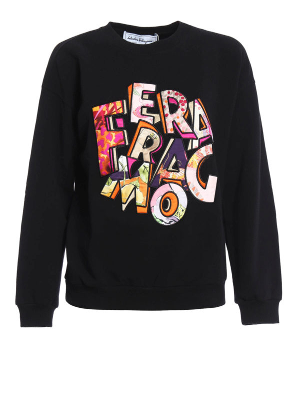 SALVATORE FERRAGAMO: Sweatshirts und Pullover - Sweatshirt Und Pullover - Schwarz