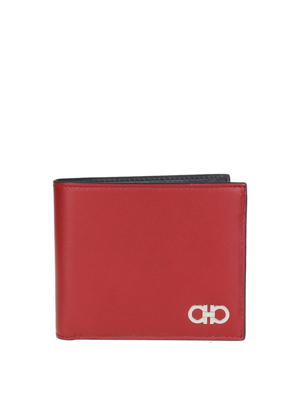 SALVATORE FERRAGAMO: portafogli - Portafoglio in morbida pelle di vitello