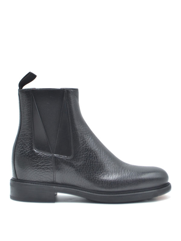 SANTONI: Bottines - Bottines - Noir