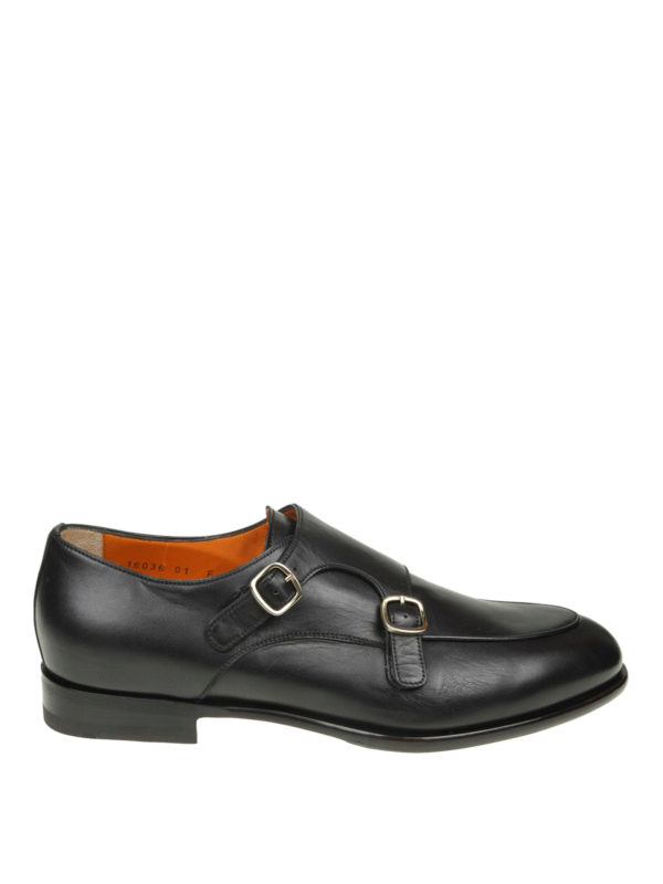 SANTONI: Mocasines y Zapatillas - Mocasines - Negro