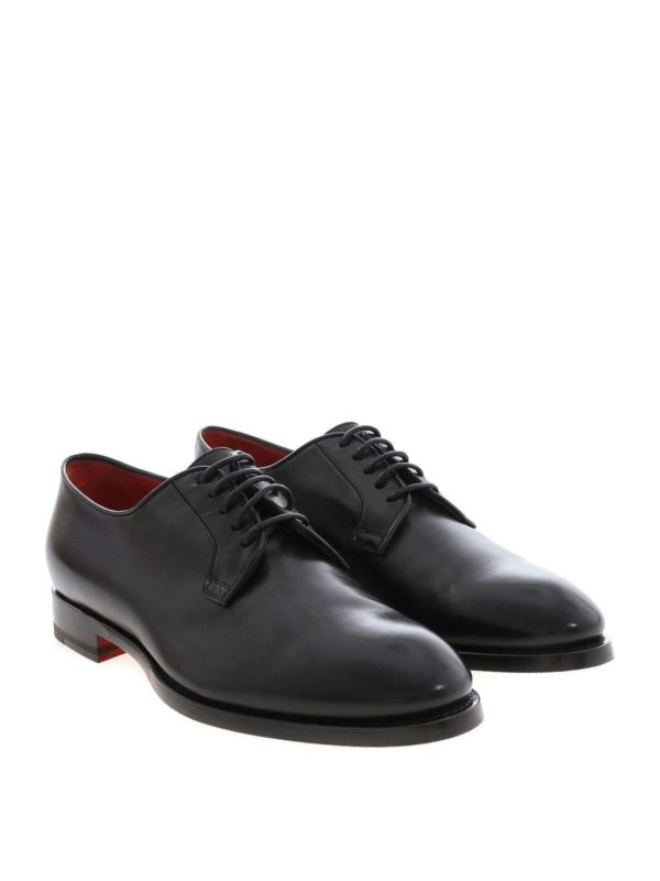 SANTONI: Schnürschuhe online - Schnürschuhe - Schwarz