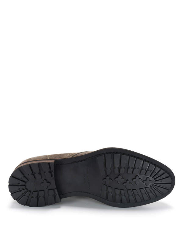 iKRIX SANTONI: Suede lace-up shoes