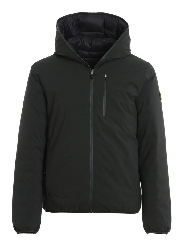Save The Duck: padded jackets - Plumtech® filled reversible jacket