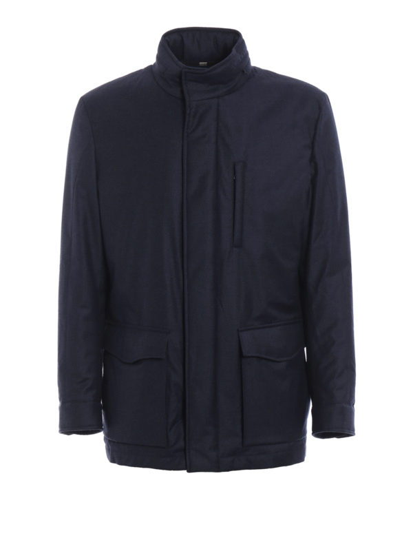SCHNEIDERS: casual jackets - Water resistant and windproof wool jacket