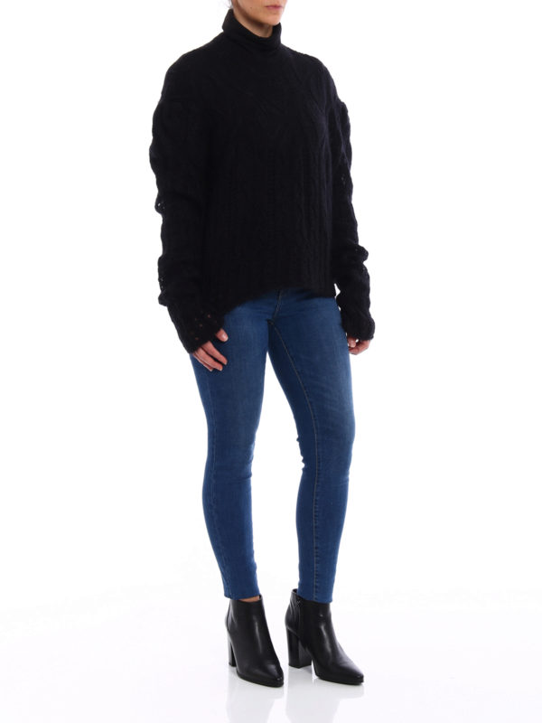 Pull Col Rond - Noir shop online: MCQ