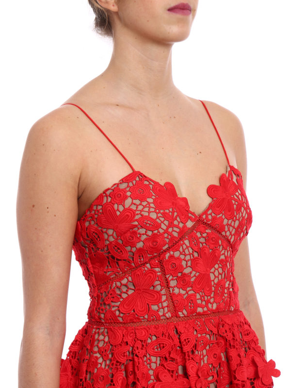 Self Portrait buy online Cocktailkleid - Rot