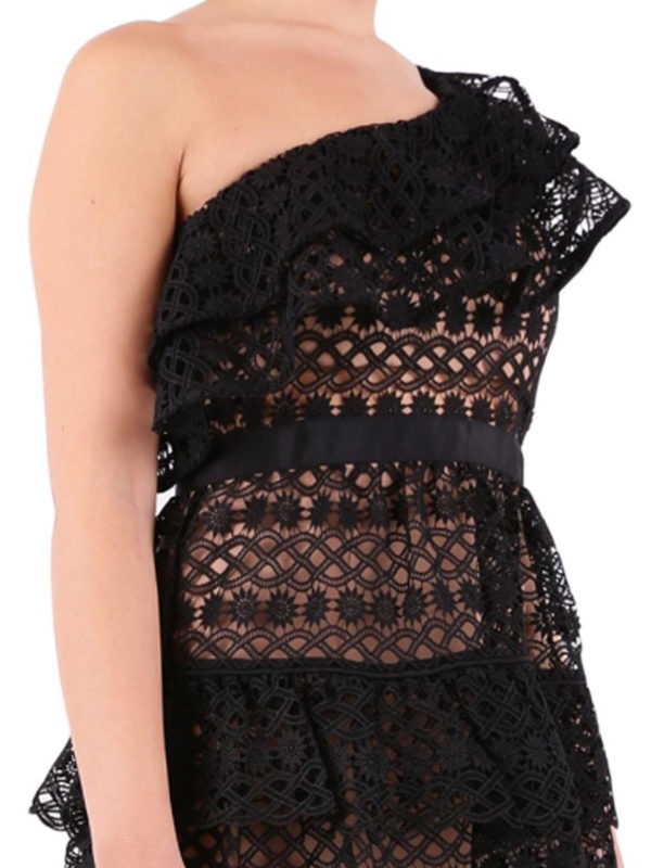 Self Portrait buy online Robe Courte - Noir