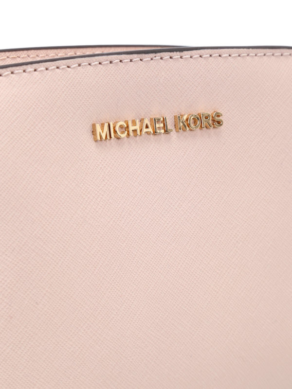 Selma mini soft pink messenger bag shop online: MICHAEL KORS