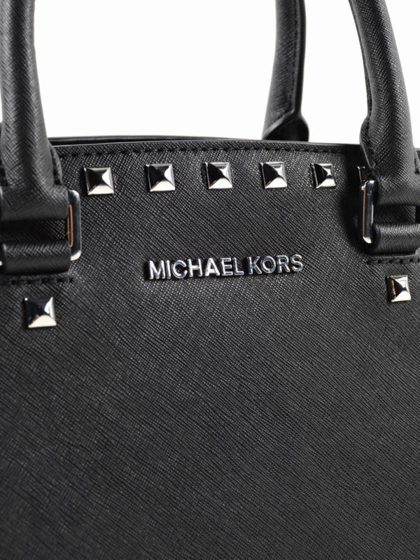 Selma studded tote shop online: MICHAEL KORS