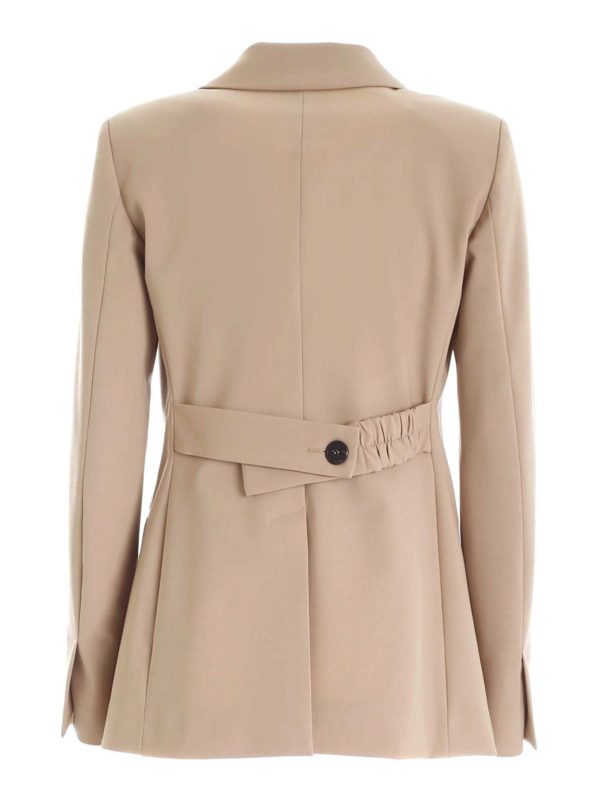 Semicouture: Vestes de costume online - Blazer - Beige