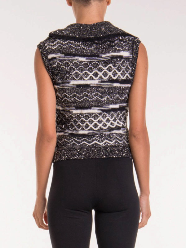 Sequin trimming top shop online: MISSONI