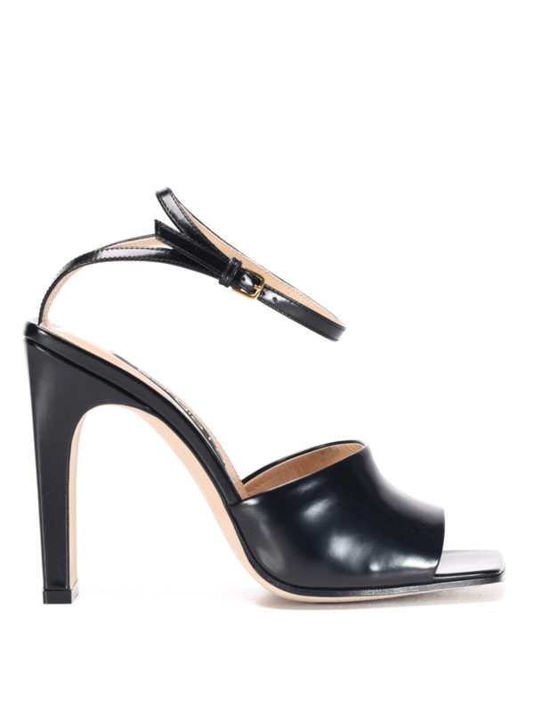 SERGIO ROSSI: サンダル - サンダル レディース - 黒