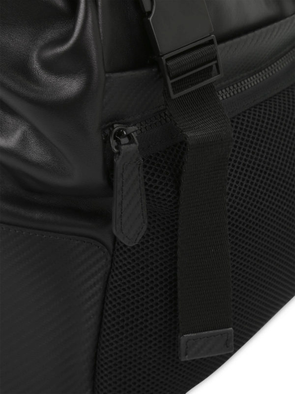 Serigraph leather backpack shop online: CANALI