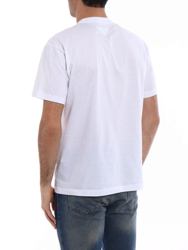T-Shirt - Weiß shop online: PRADA