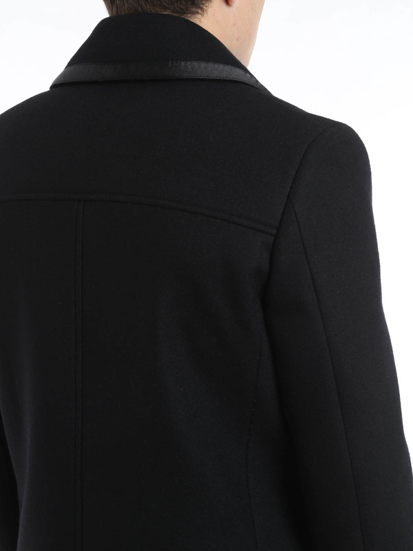 short coats shop online Double-breasted coat