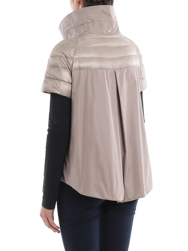 Short sleeve puffer jacket shop online: HERNO