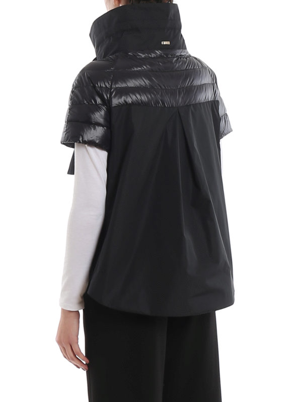 Short sleeve puffer jacket shop online: HERNO