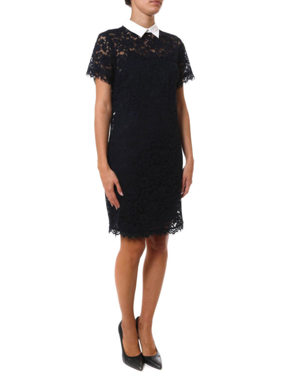 ショートドレス - ダークブルー shop online: MICHAEL KORS