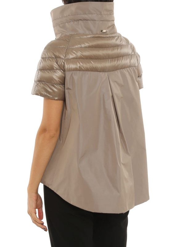 Short-sleeved puffer jacket shop online: HERNO
