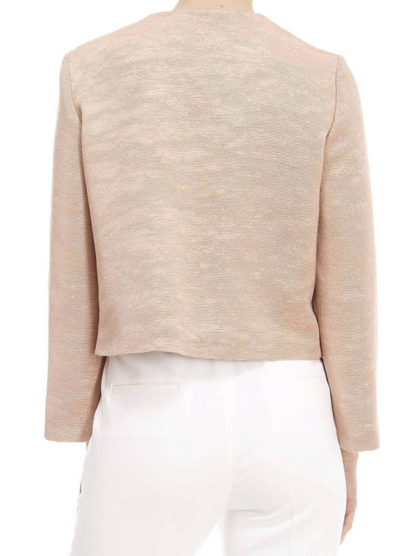 Short viscose jacket shop online: CAPUCCI