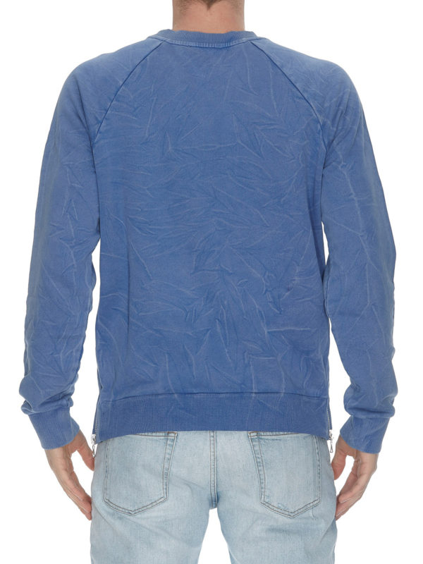 Sweatshirt - Hellblau shop online: Balmain