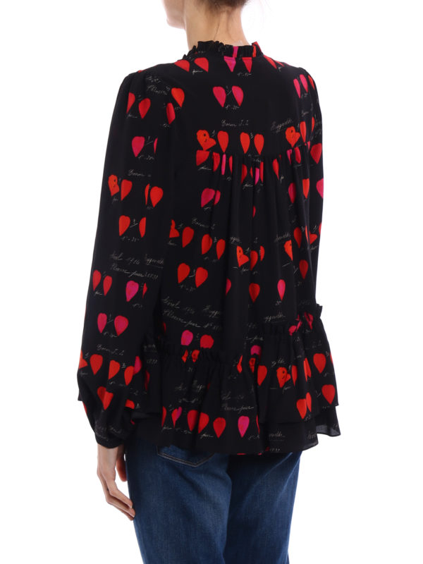 Bluse - Gemustert shop online: ALEXANDER MCQUEEN