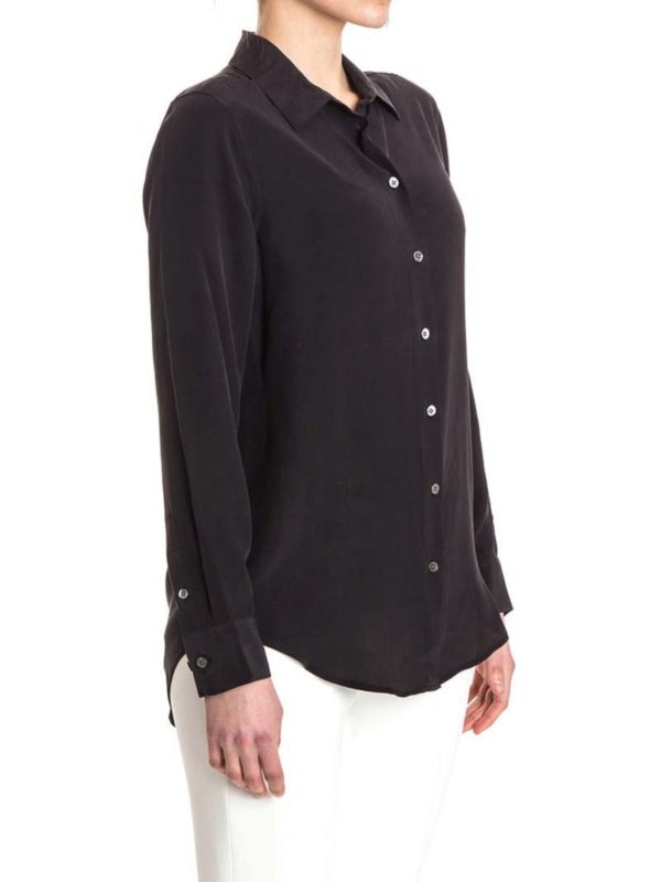 シャツ - 黒 shop online: EQUIPMENT