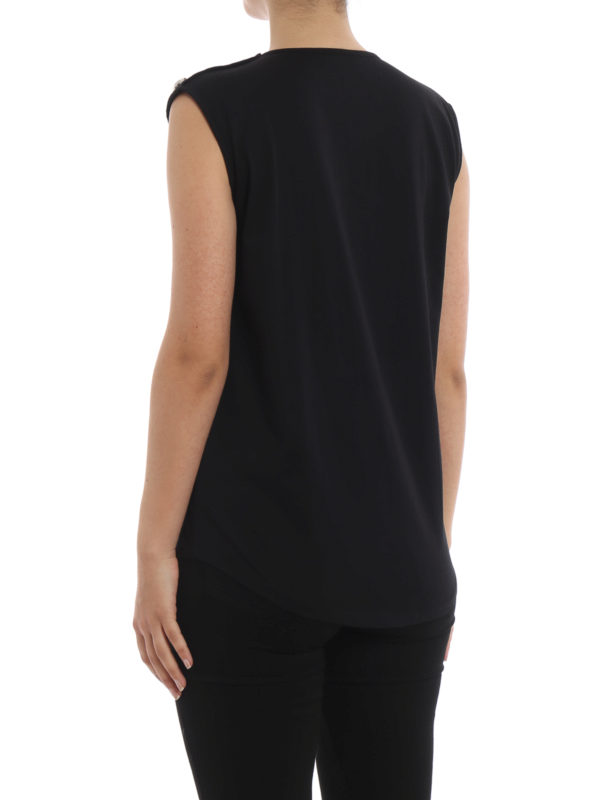 Top - Noir shop online: Balmain