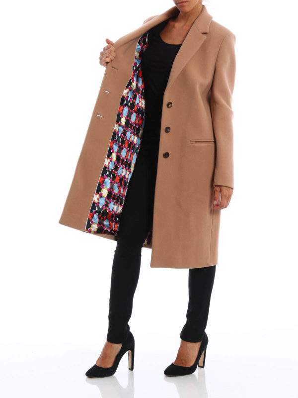 Single-breasted coat shop online: EMILIO PUCCI