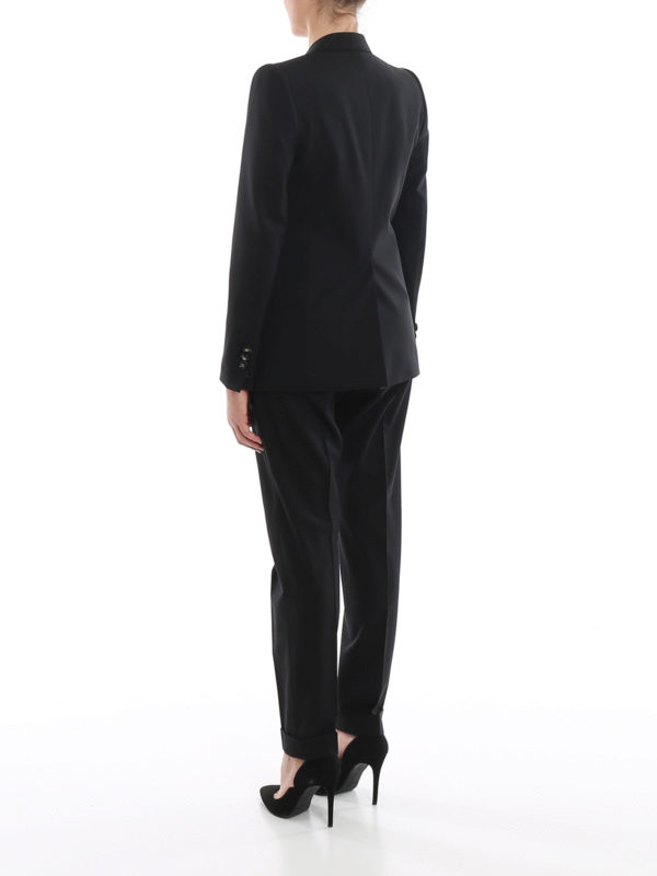 Single-breasted wool suit shop online: DSQUARED2