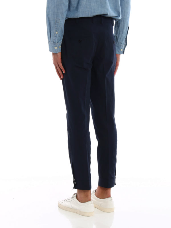 Skinny fit tapered casual trousers shop online: NEIL BARRETT